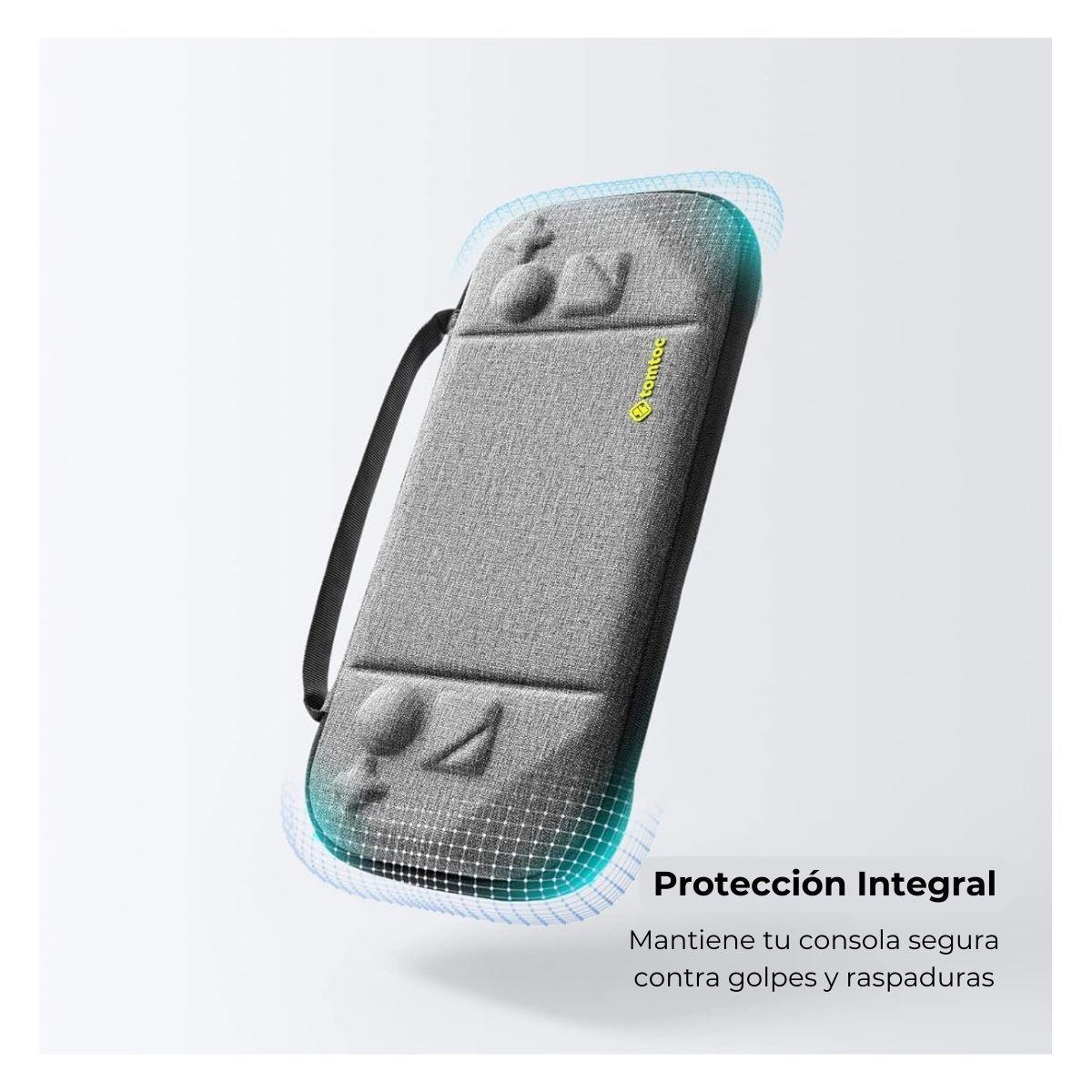 Tomtoc Estuche FancyCase-G38 para Steam Deck - Gris-2