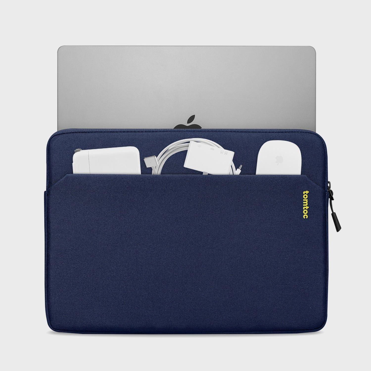 Tomtoc Funda Light-A18 para MacBook Pro 14" Azul Marino-2