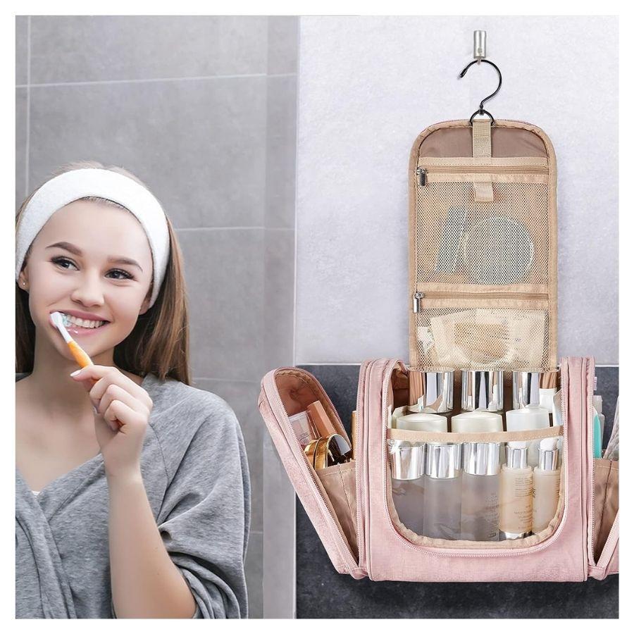 Bagsmart Neceser Organizador Colgante Atlas - Rosado-7