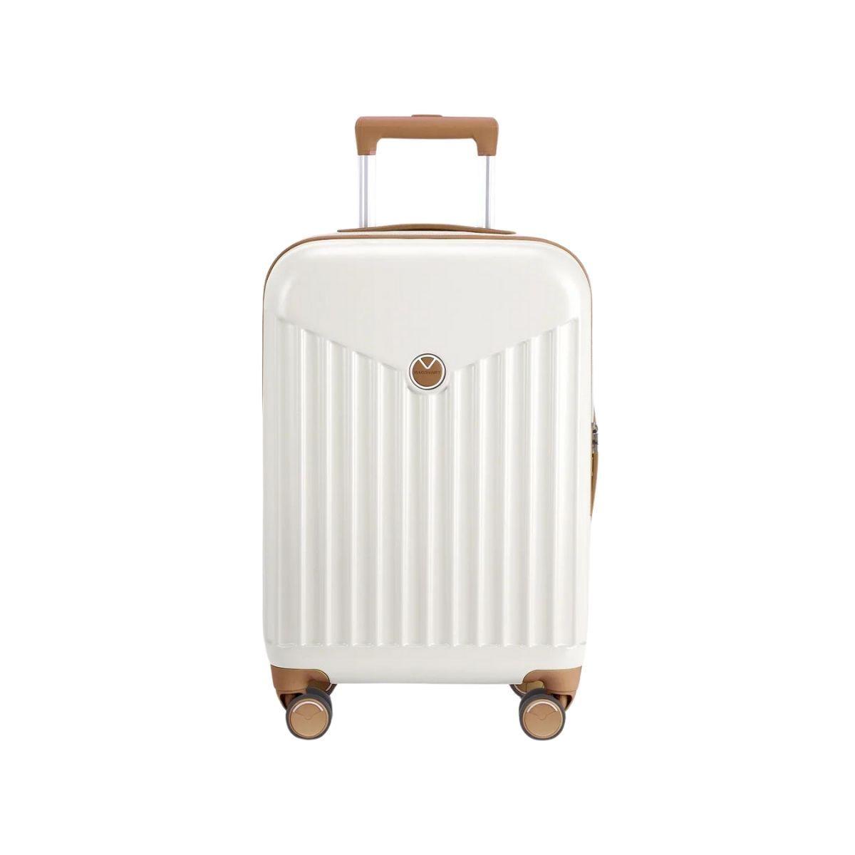 Bagsmart Maleta de Mano Odyssey Expandible 35L - 42L - Beige Crema-0