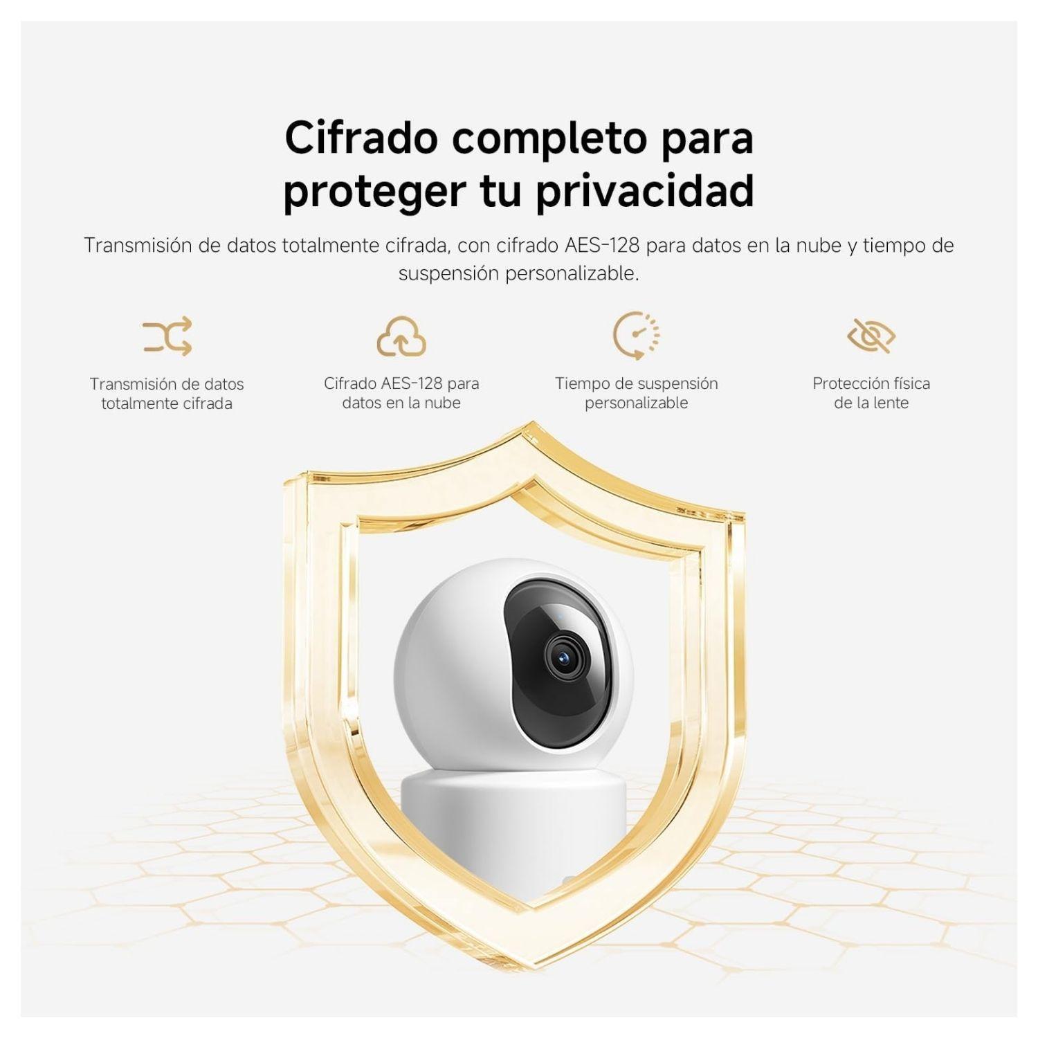 Xiaomi Cámara de Seguridad C201 1080p Wifi 6 Visión Nocturna Blanco-5