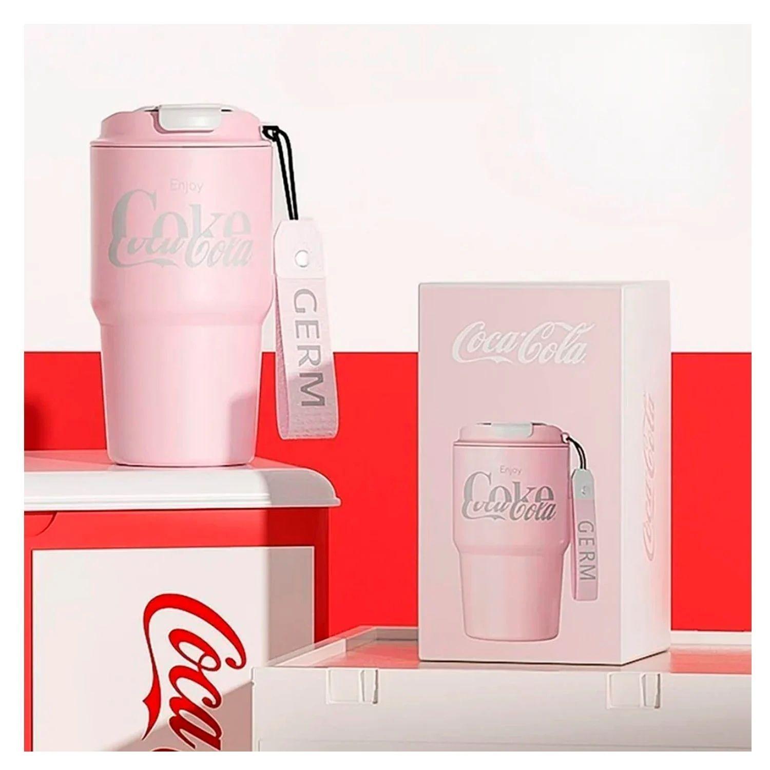 Vaso Térmico GERM x Coca-Cola 590 ml Rosa Coral-3