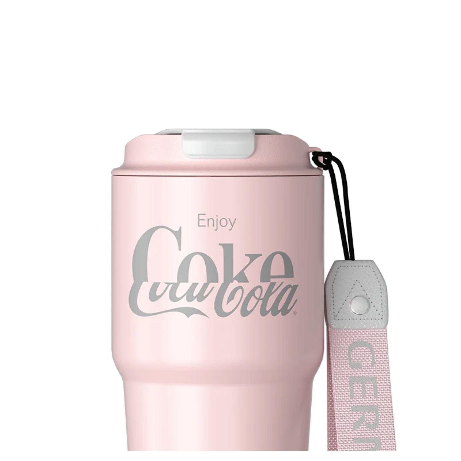 Vaso Térmico GERM x Coca-Cola 590 ml Rosa Coral-4