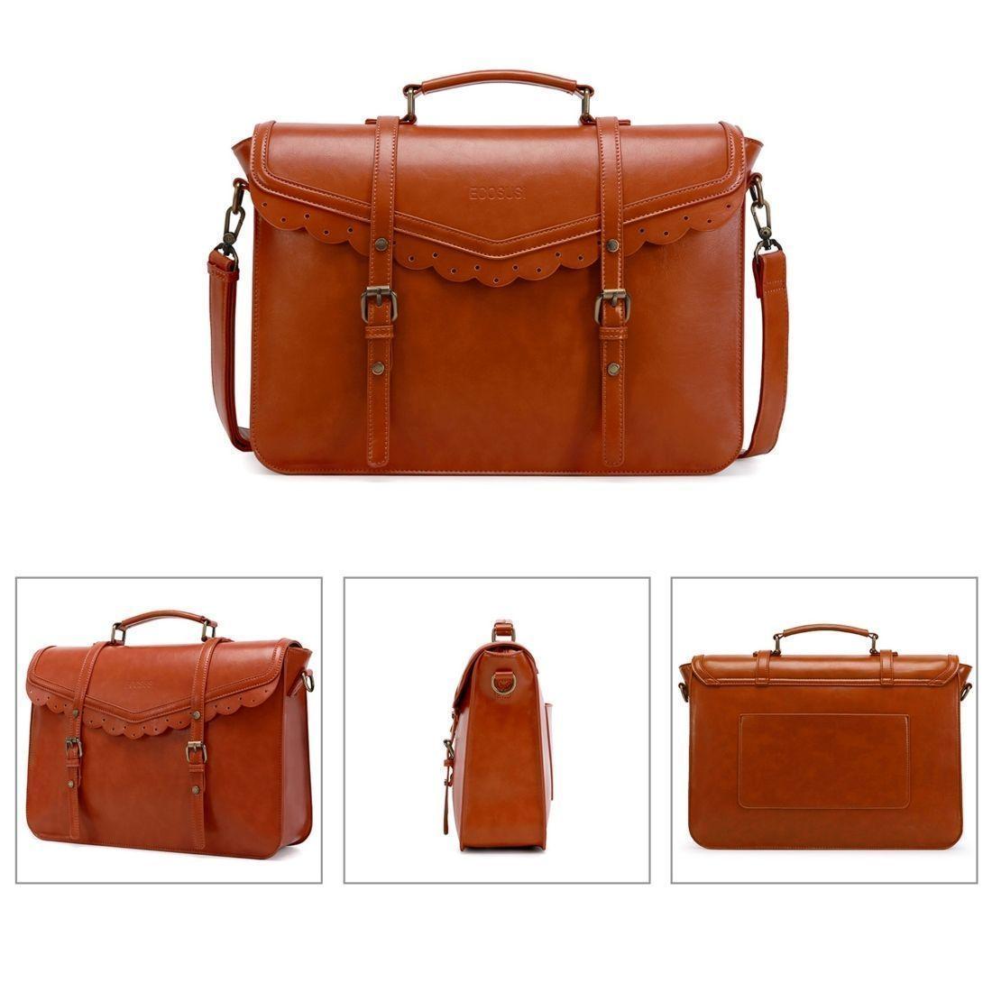 Ecosusi Maletín LOVE vintage - camel-3