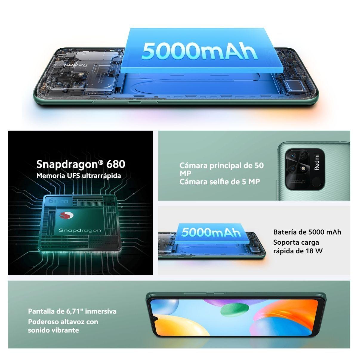 Xiaomi Redmi 10C 3GB+64GB Gris Grafito-5
