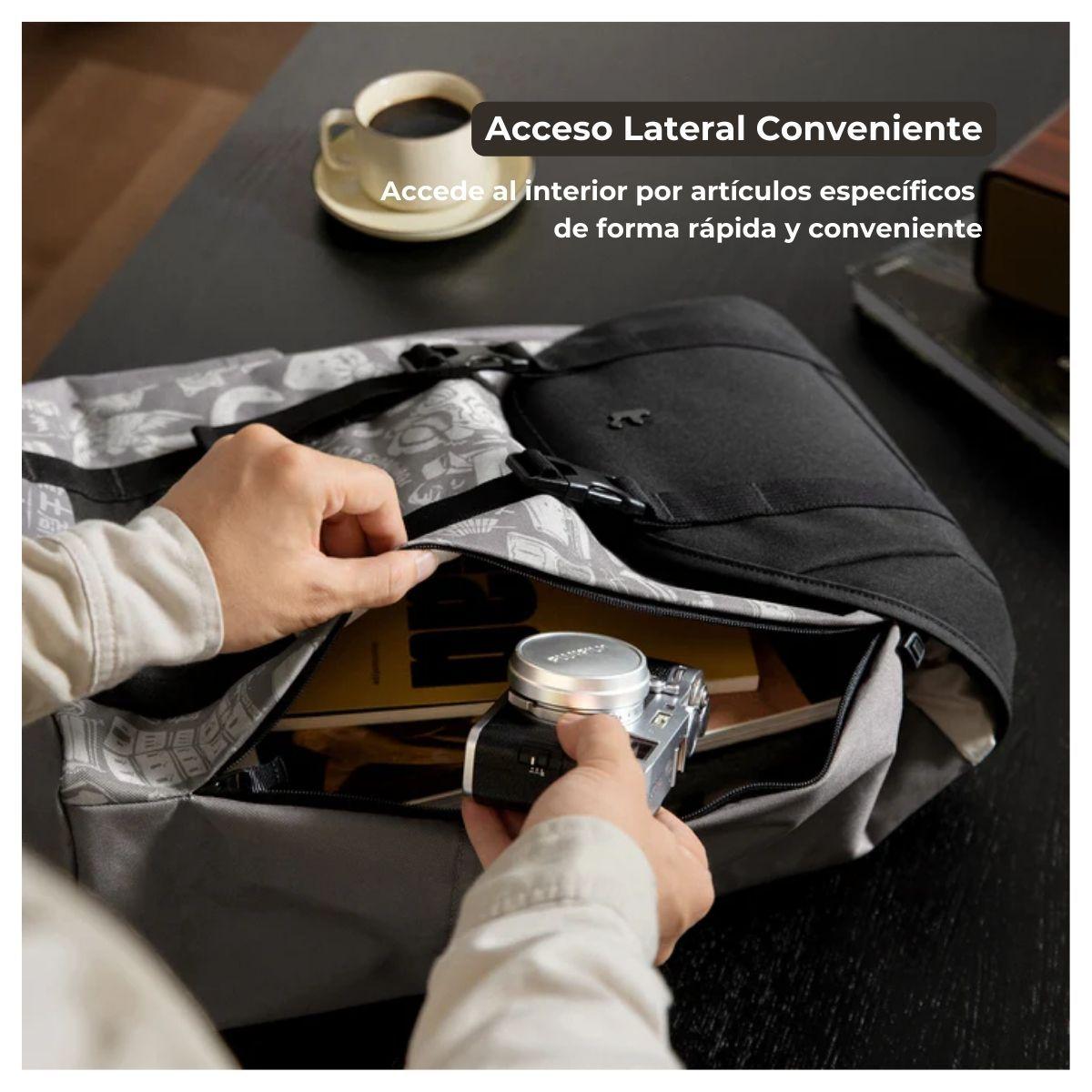 Tomtoc Mochila OCHM-TA1 22L para Notebook hasta 15.6" - Gris-5
