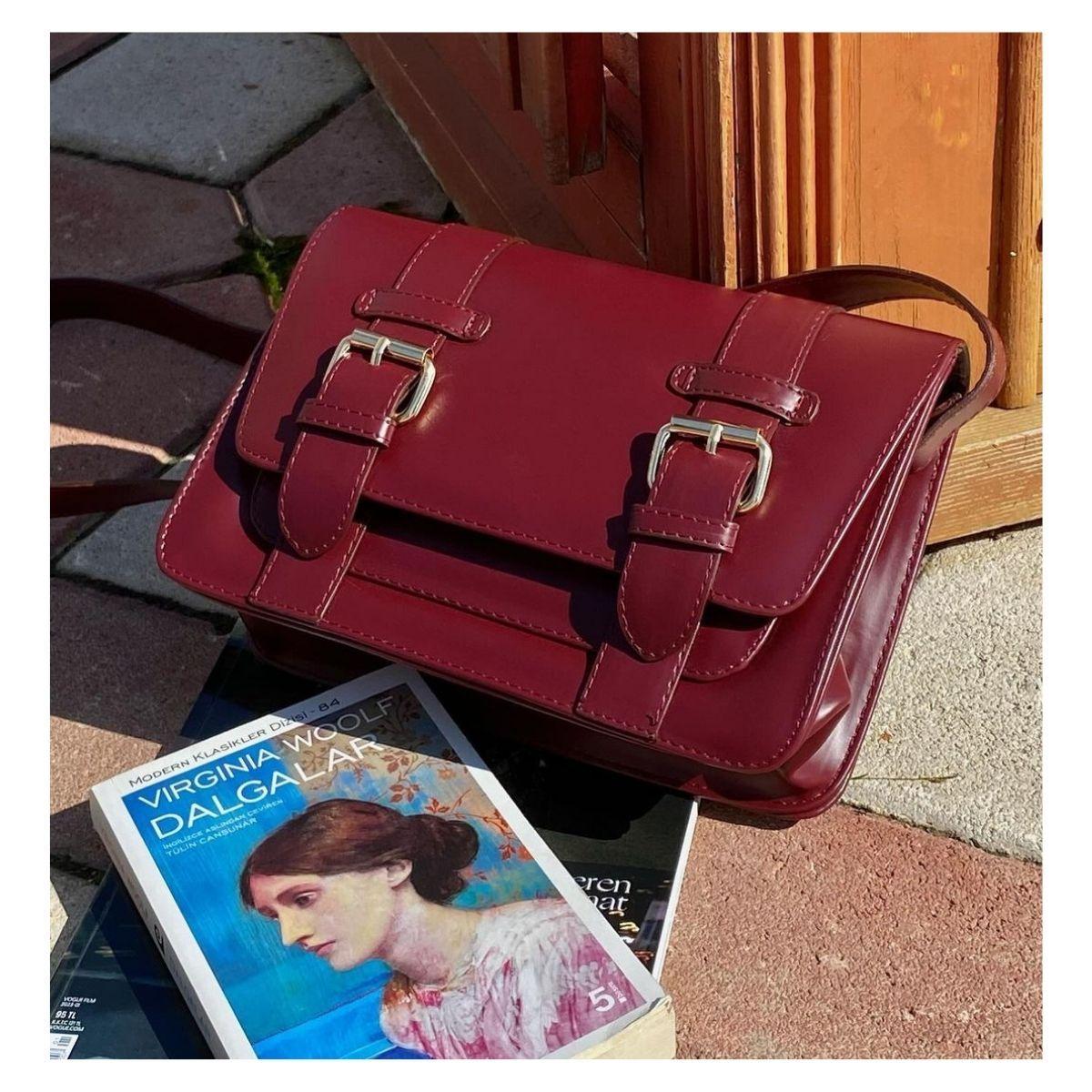 Ecosusi Bolso Mensajero Jane para Tablet 10.2” - Rojo-5