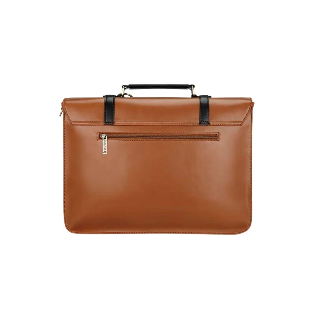 Ecosusi Maletín Bow Clásico para Notebook 15.6" - Marrón-4