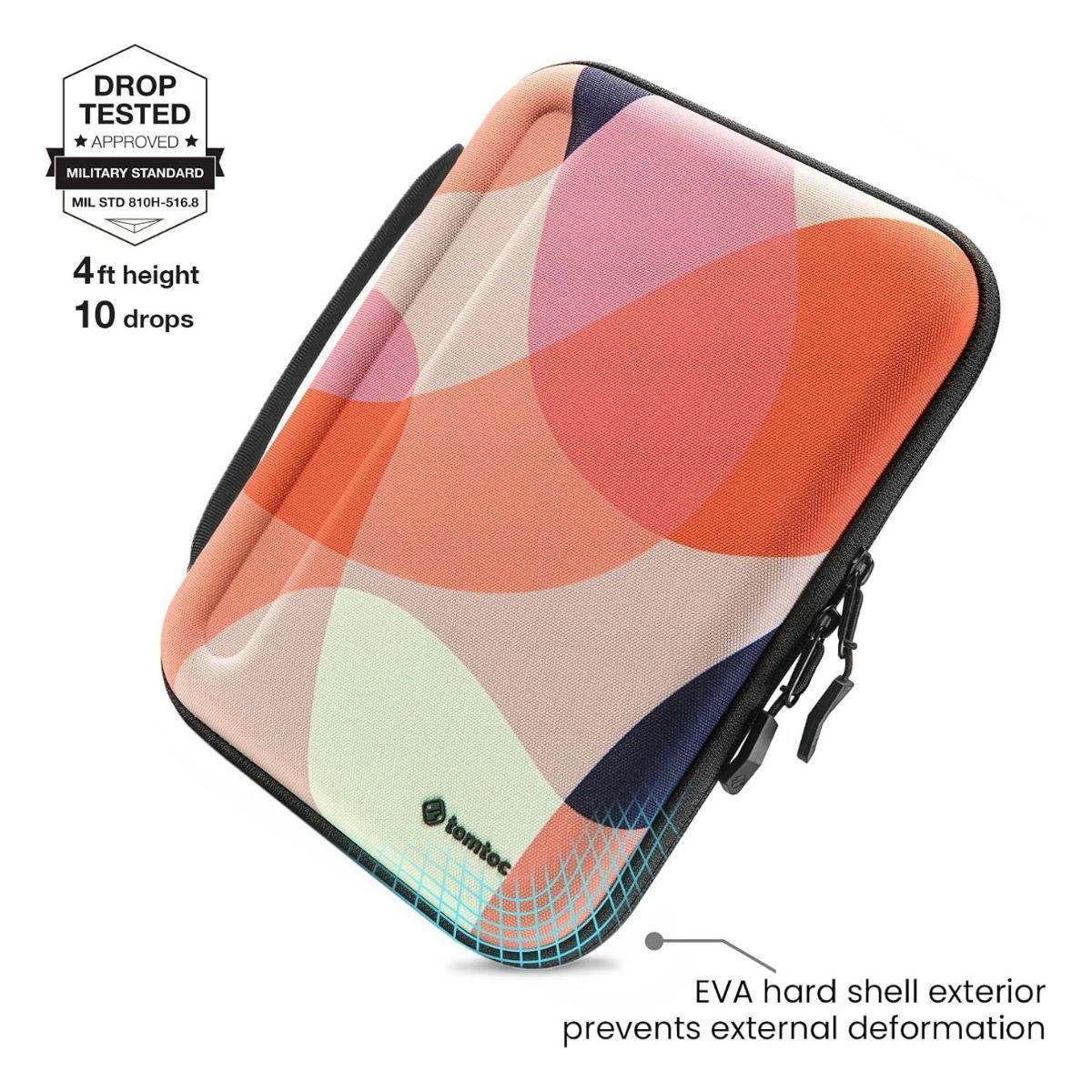 Tomtoc Estuche Portafolio FancyCase-B06 iPad Air/Pro 11" Naranja Mix-4