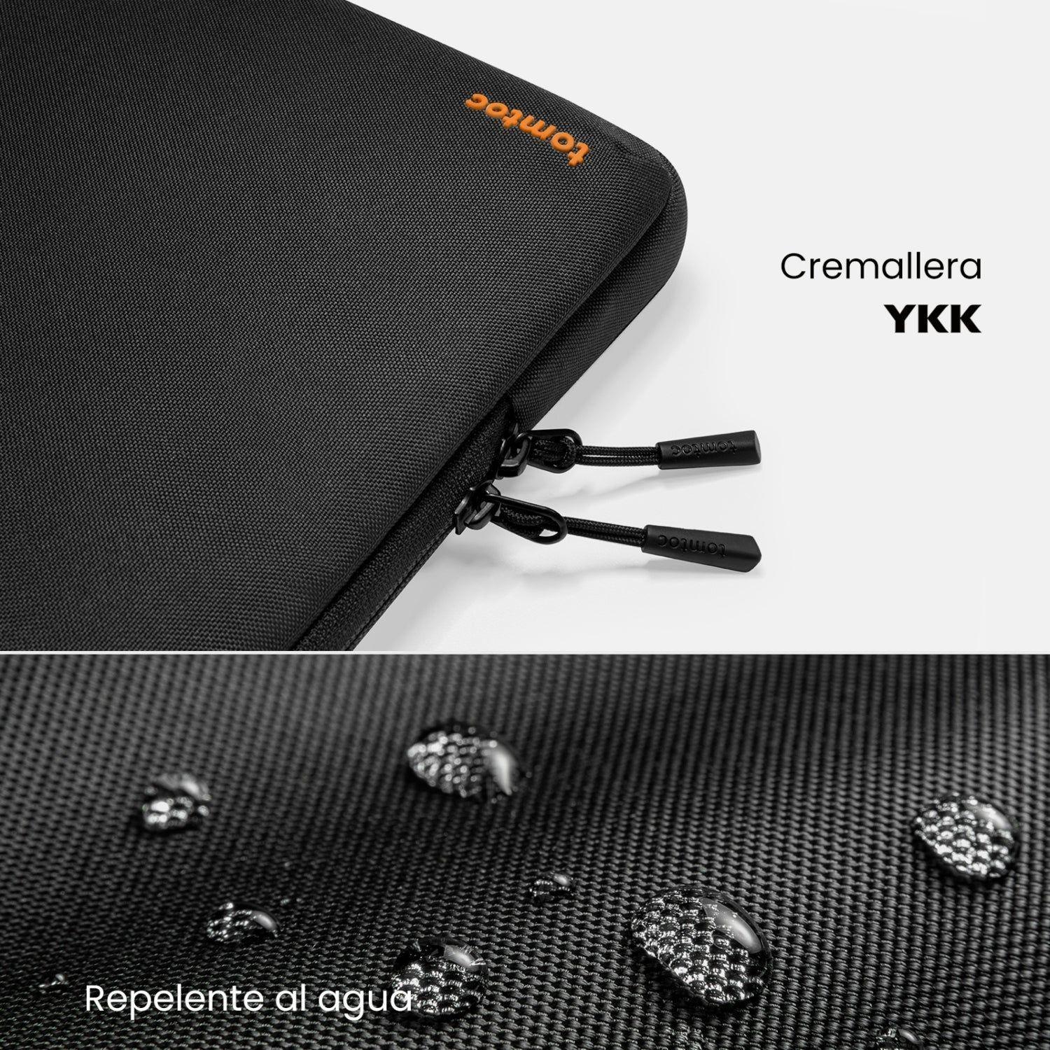 Tomtoc Funda Defender-B13 para iPad Air/Pro de 13" Negro-3