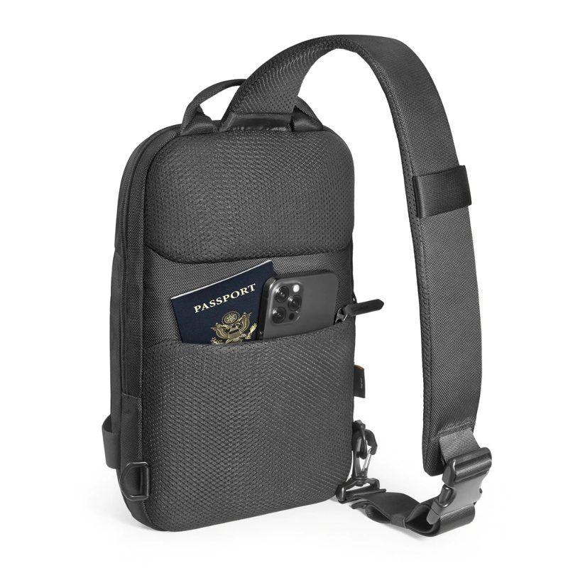 Tomtoc Bolso Sling Navigator-T24 para iPad Pro 11" - Negro-3