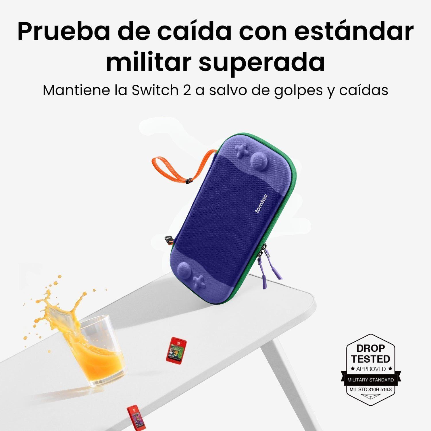 Tomtoc Funda Rígida FancyCase-G05 para Nintendo Switch 2 Ed. Froz Arándano-4