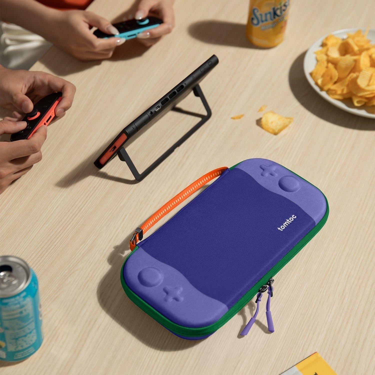 Tomtoc Funda Rígida FancyCase-G05 para Nintendo Switch 2 Ed. Froz Arándano-9