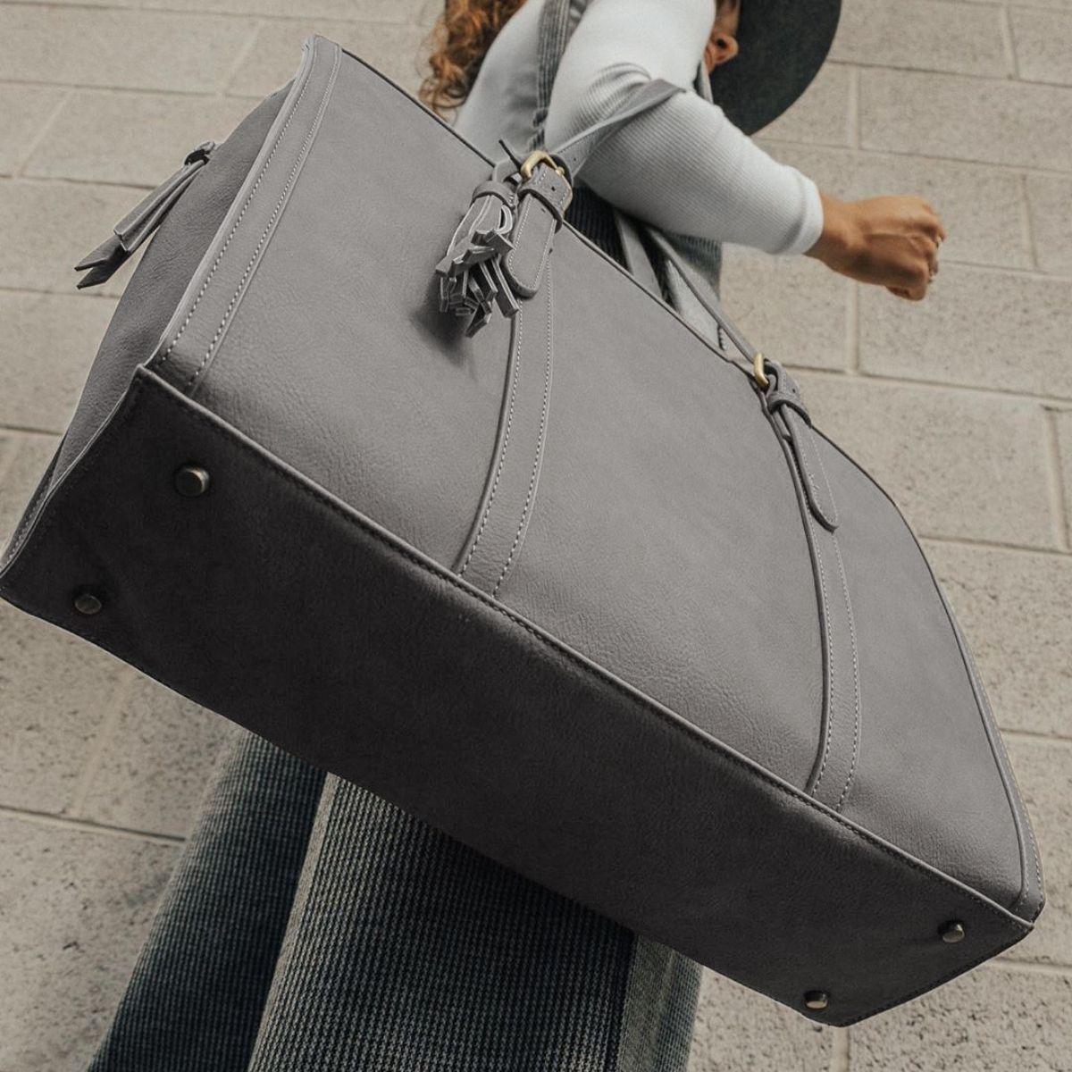 ECOSUSI Bolsa Oficina para notebook 15.6'' Gran Capacidad- Gris-3