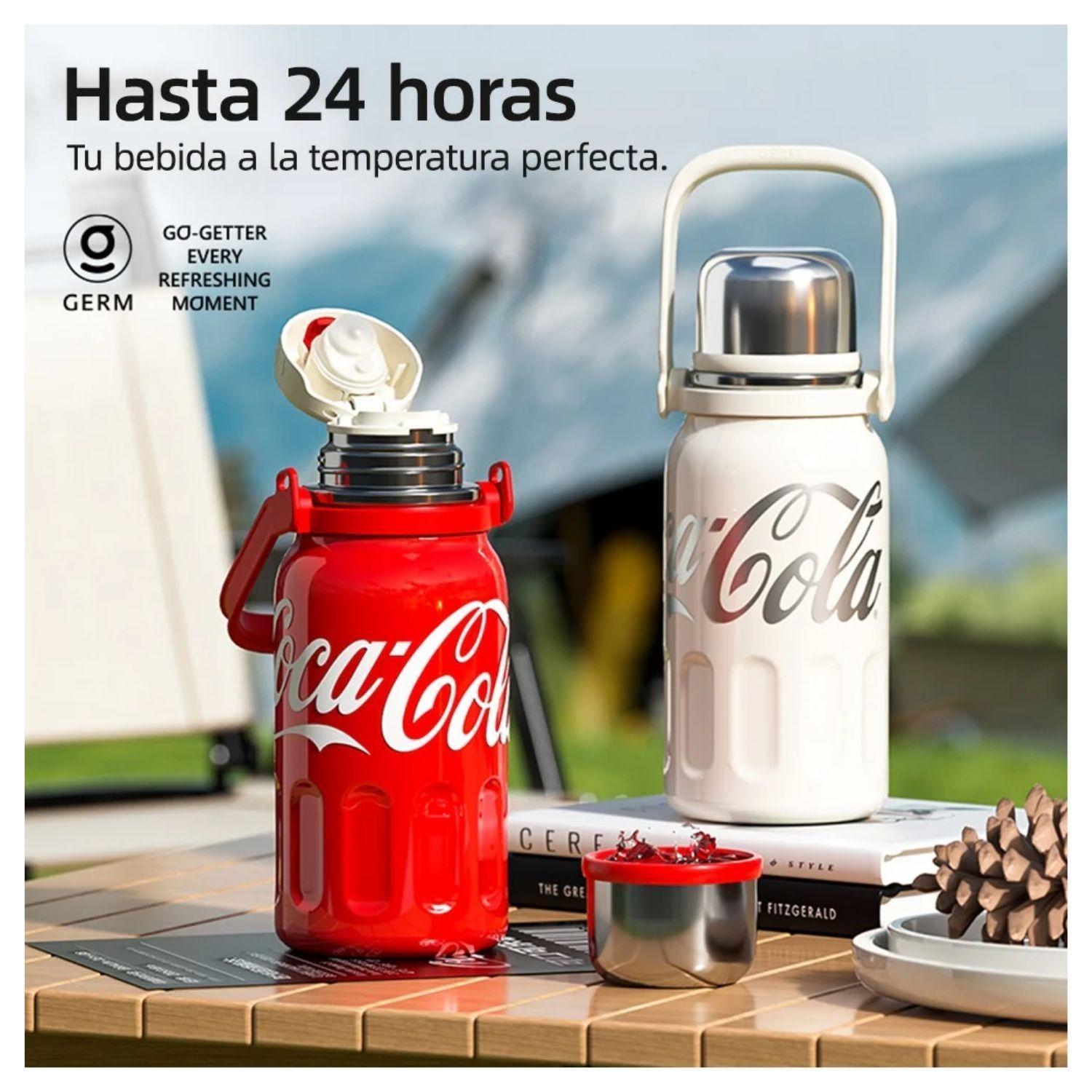 Botella Térmica GERM x Coca-Cola 1200 ml Trébol Rojo-7
