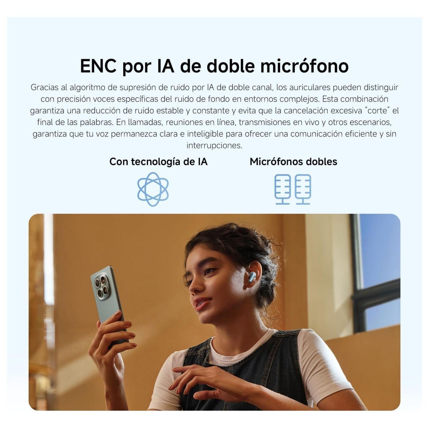 Xiaomi Redmi Buds 8 Lite Auriculares Bluetooth ANC Blanco-5