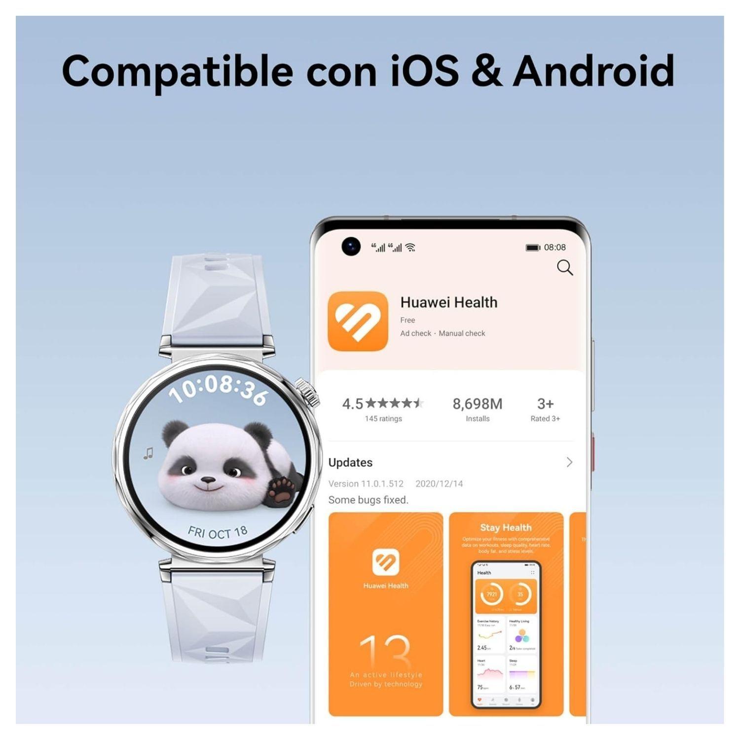 Huawei SmartwatchT 5 Reloj Inteligente 41mm NFC Blanco-7