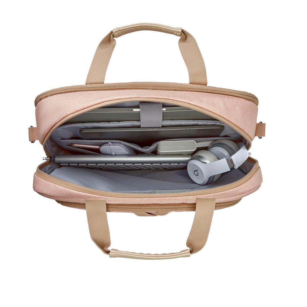 BAGSMART Maletín notebook 15.6” - rosado-3