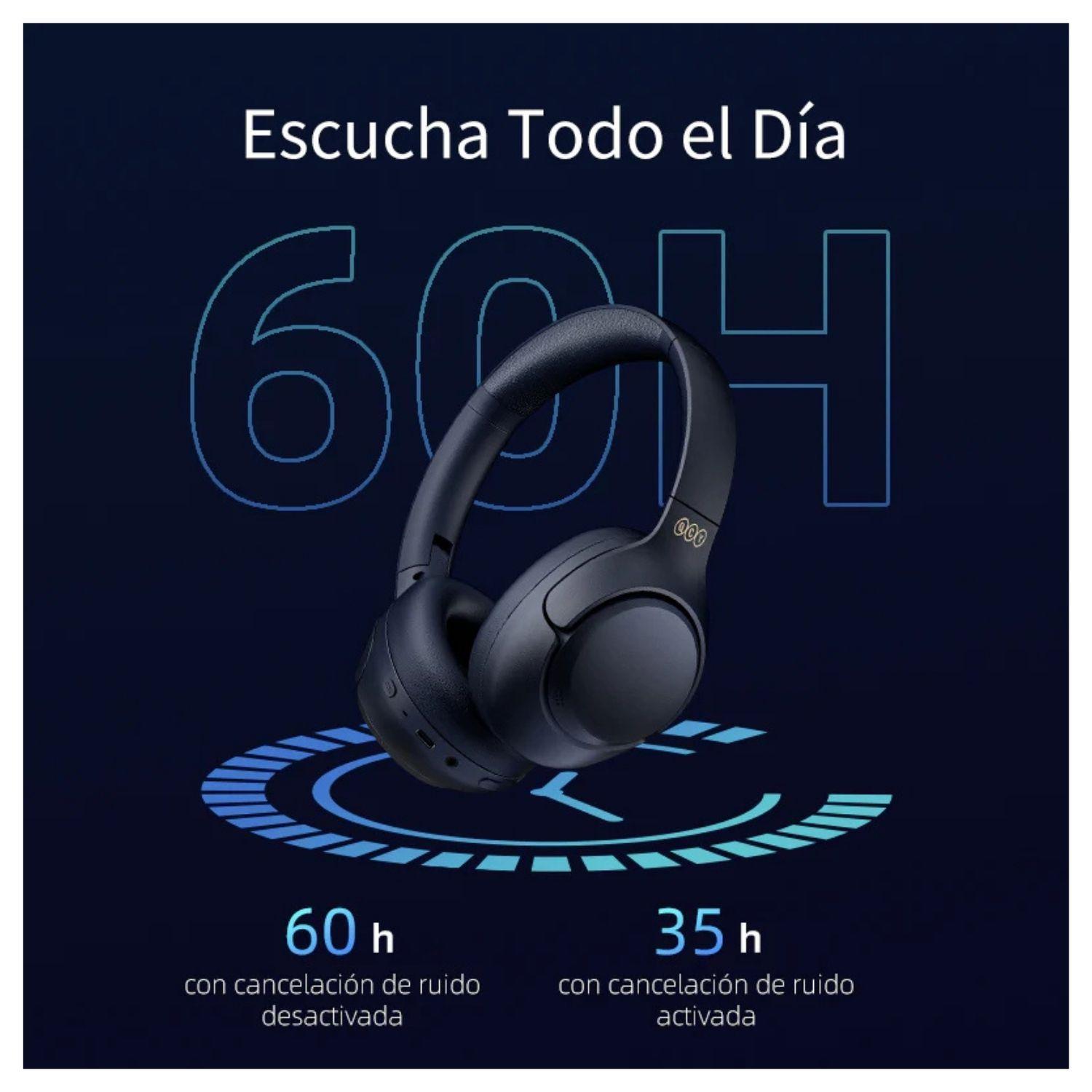 QCY H3 Audífonos Inalámbricos Cancelación de Ruidos Rosado-4