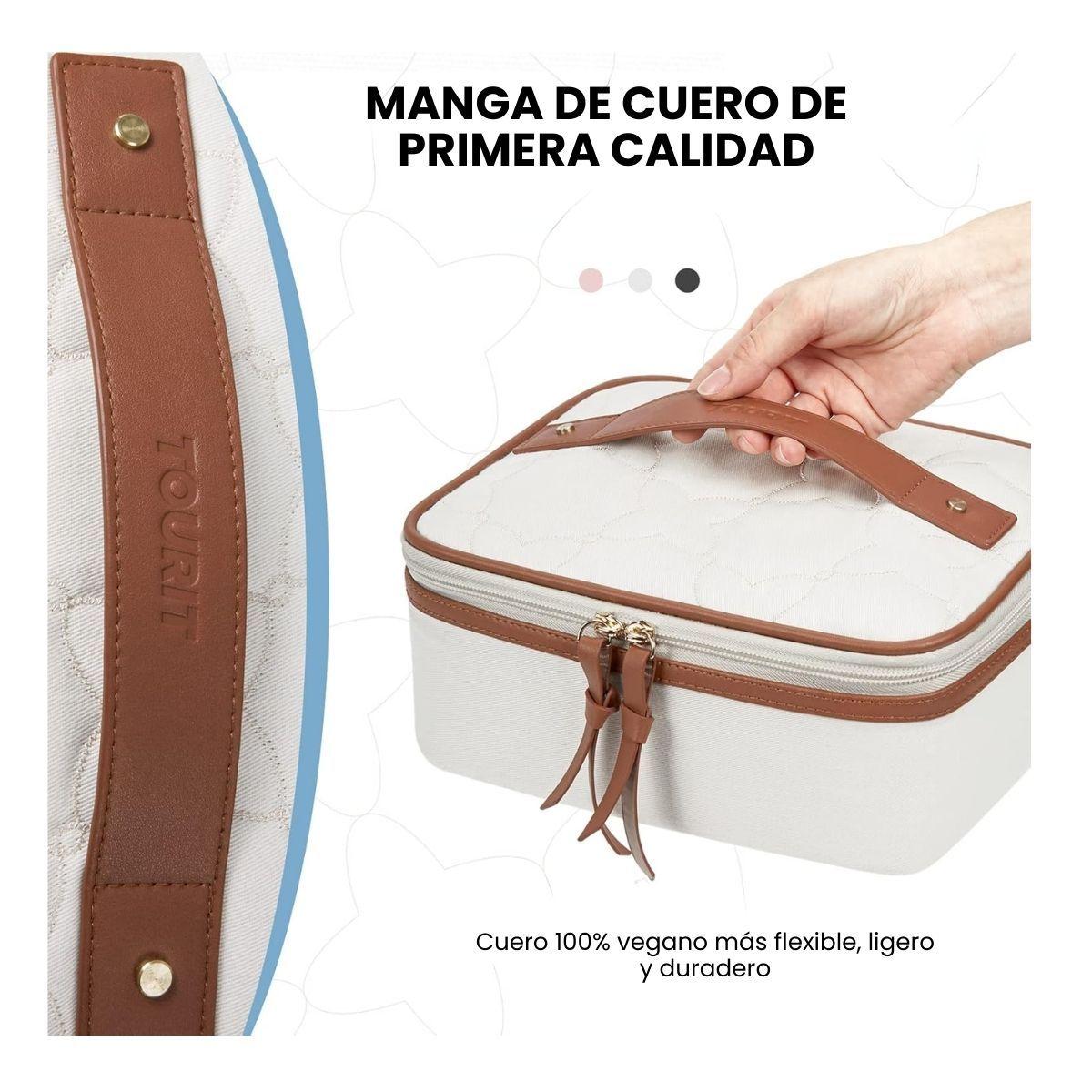 Tourit Lonchera Térmica Portátil 5L - Marrón y Beige-7
