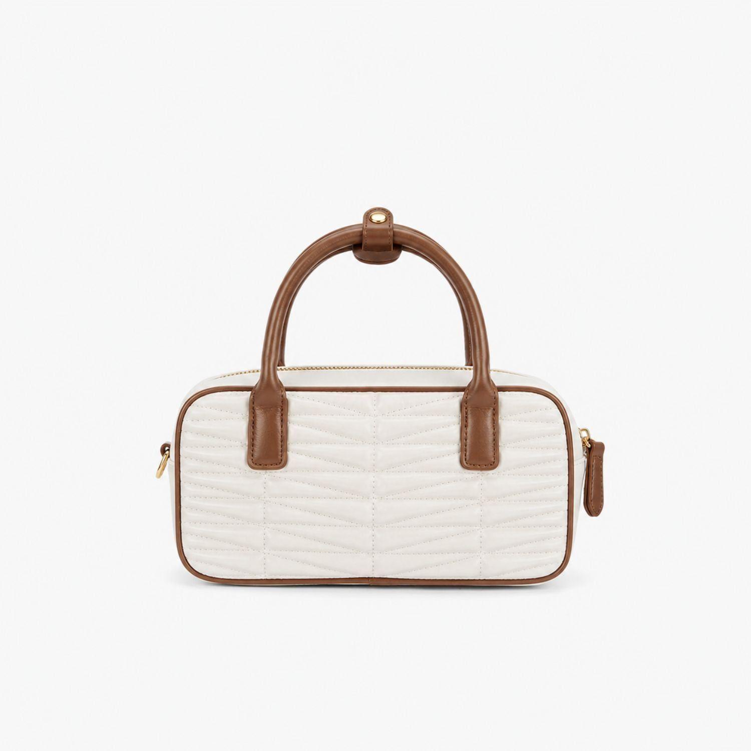 Ecosusi Cartera Acolchada Claire de 1.9L para 6,3" Beige-4