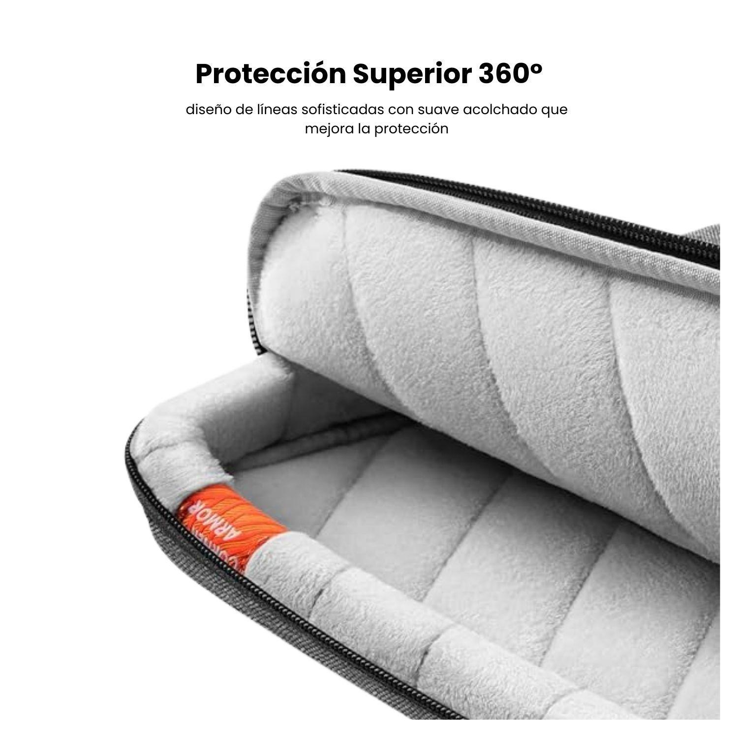 Tomtoc Bolso de Hombro Defender-A42 para MacBook Pro de 14" - Gris Oscuro-5