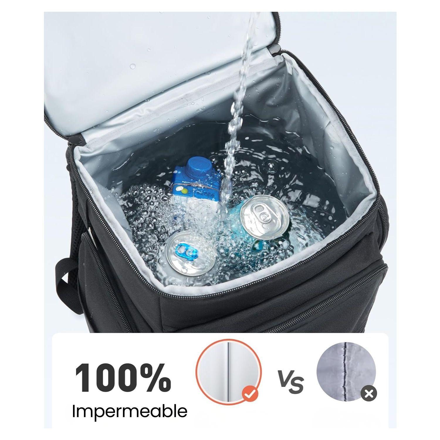 Tourit Mochila Térmica Outdoor 30 latas 28L Impermeable Rosado-9