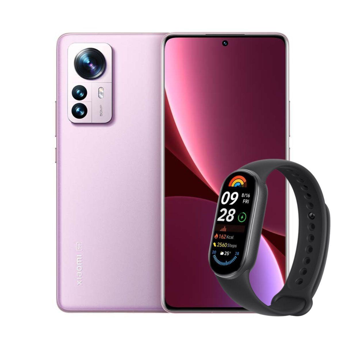 Xiaomi 12 EU 5G 8GB + 256GB Morado + Mi Smart Band 9 Negro-0