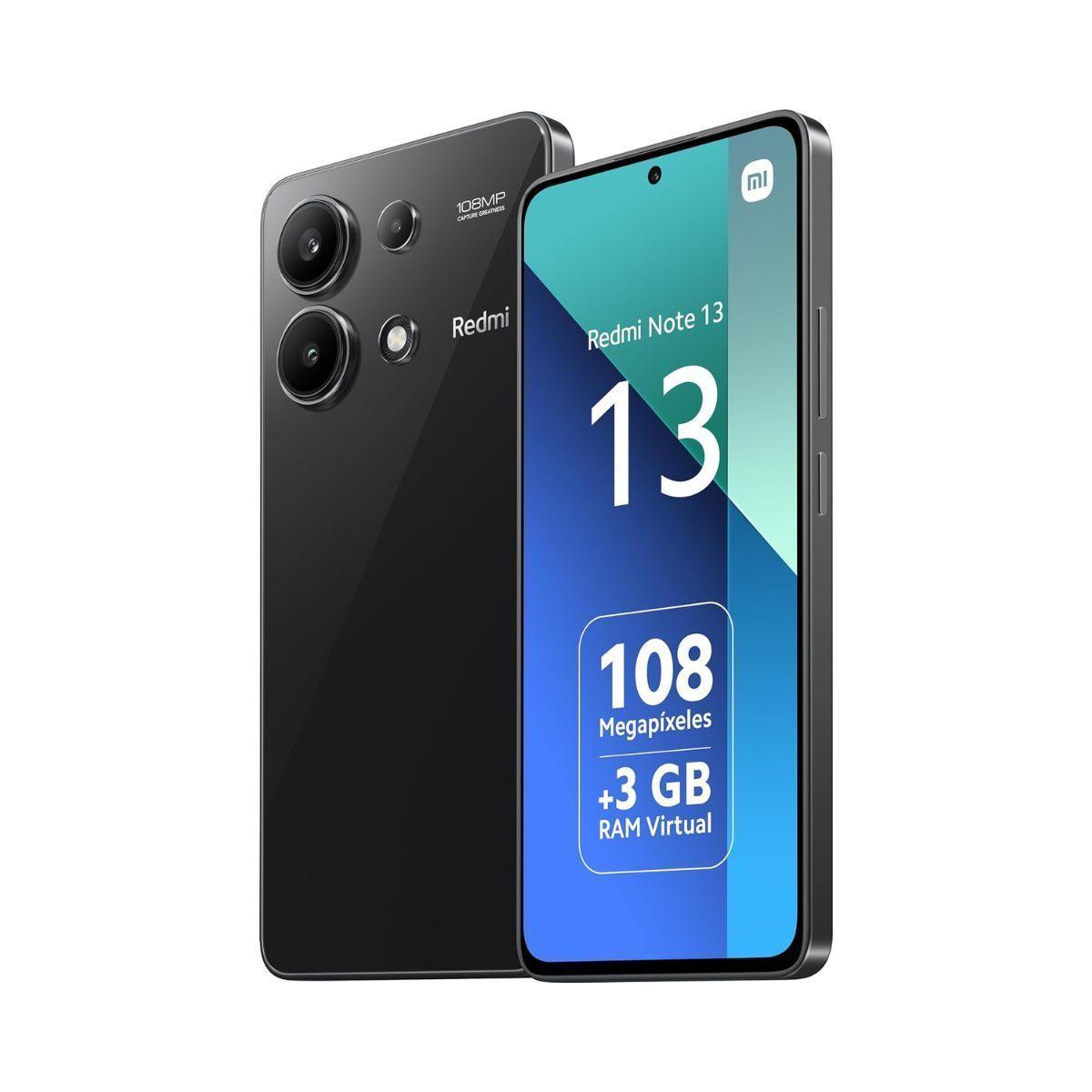 Xiaomi Redmi Note 13 4G 8GB+256GB Negro Medianoche-3