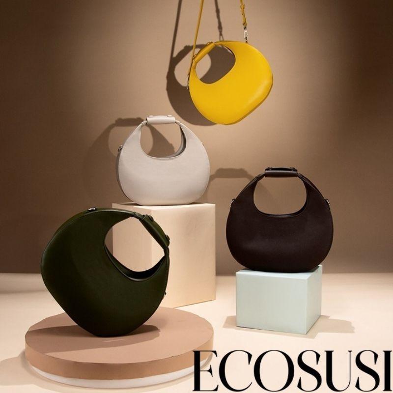 Ecosusi Cartera y Bandolera SELENE - Verde Olivo-6