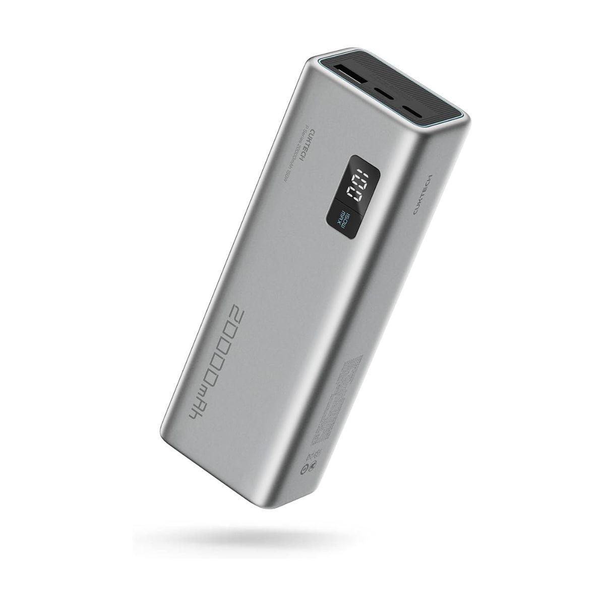 Cuktech Power Bank P Series 150W 20000 mAh Plateado-0
