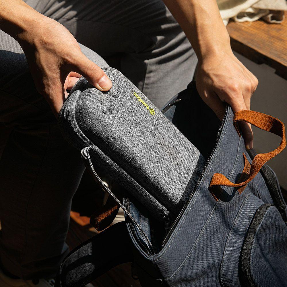 Tomtoc Estuche de viaje para Nintendo Switch Lite - Gris-5