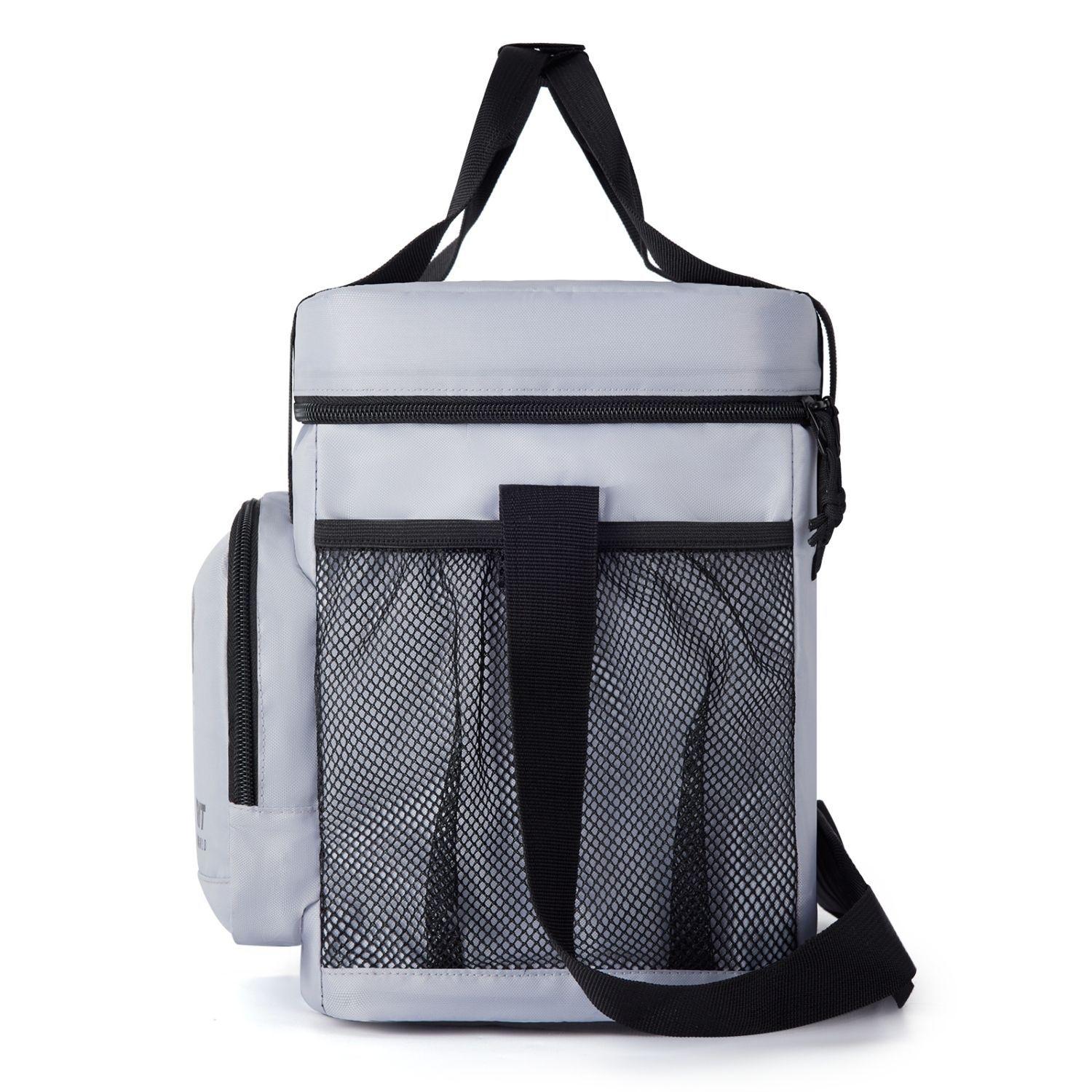 Tourit Lonchera Térmica Work 20 latas 14L Impermeable Gris-1