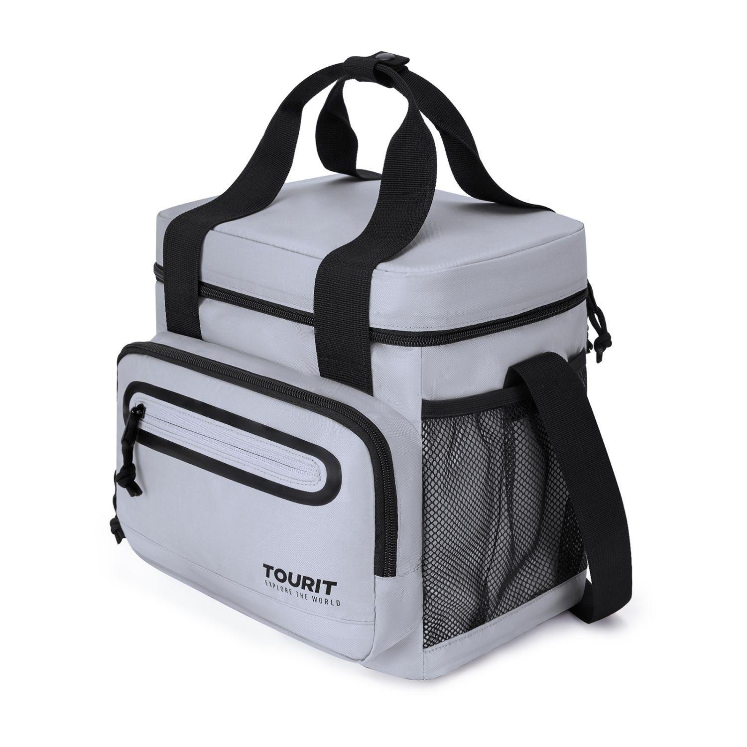 Tourit Lonchera Térmica Work 20 latas 14L Impermeable Gris-2