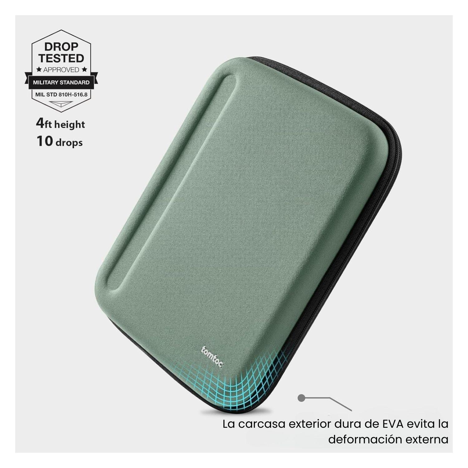 Tomtoc Estuche Portafolio FancyCase-B06 para iPad Air/Pro de 13" - Verde Matcha-3
