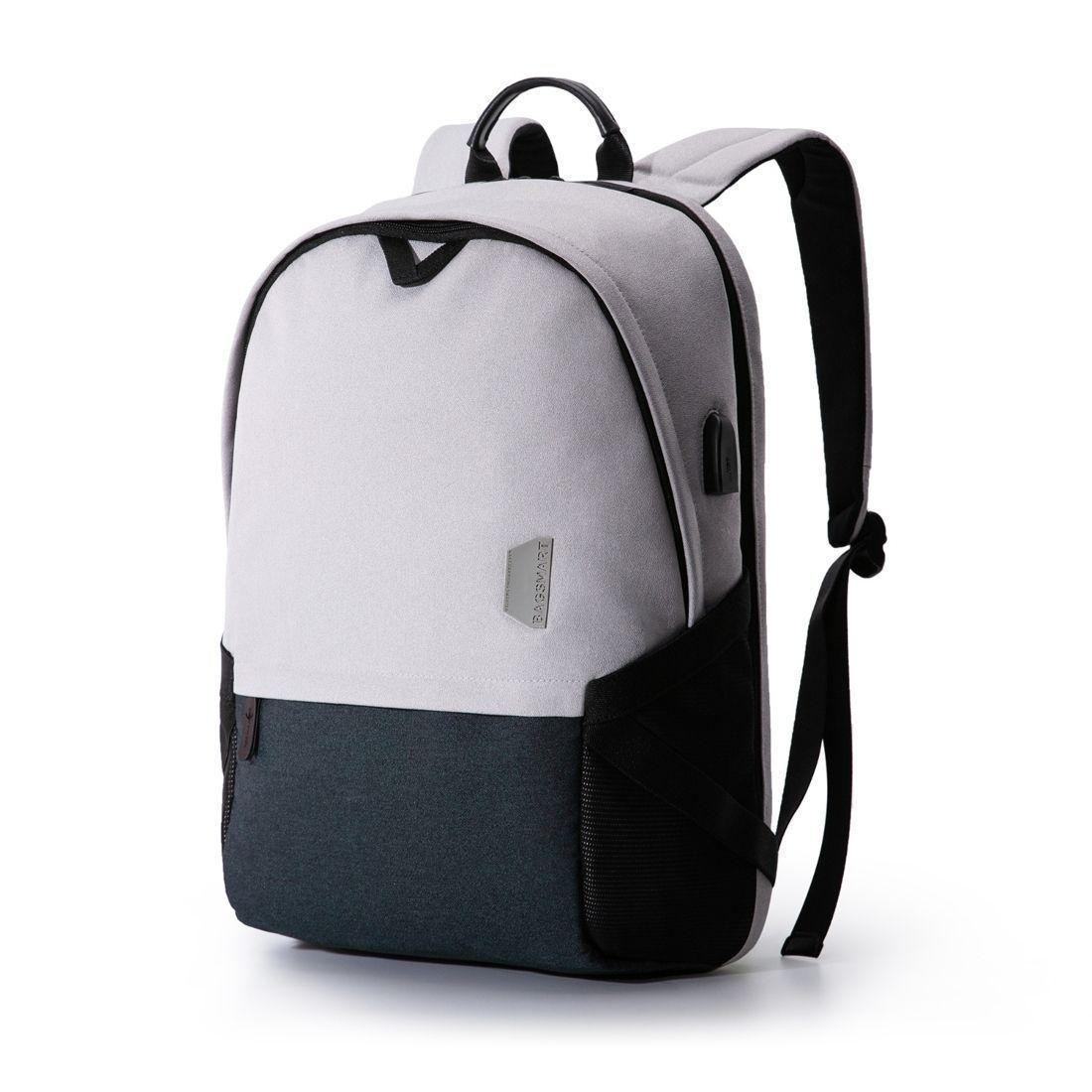 BAGSMART Mochila FALCO Notebook 15.6''- gris-0