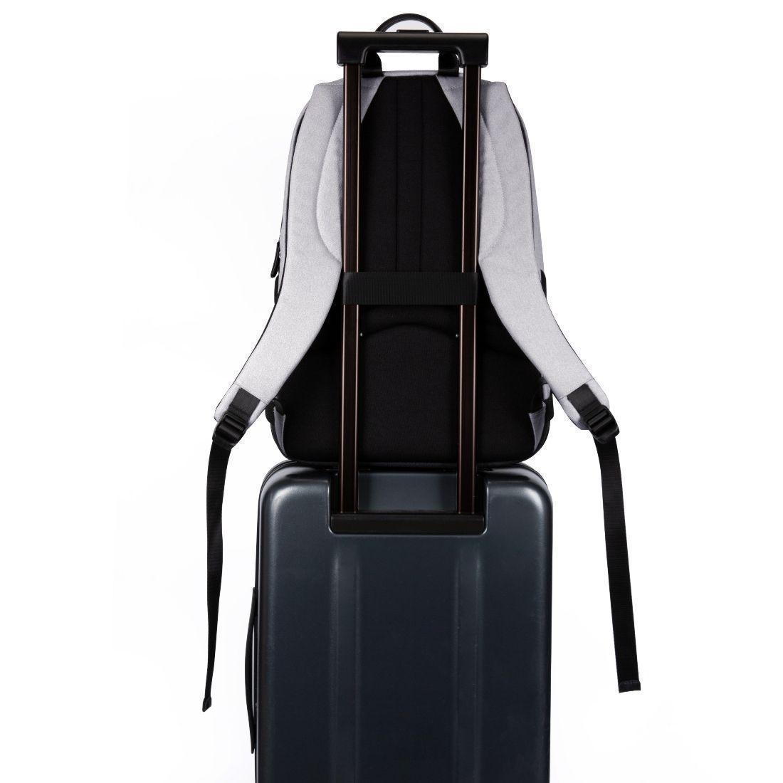 BAGSMART Mochila FALCO Notebook 15.6''- gris-4