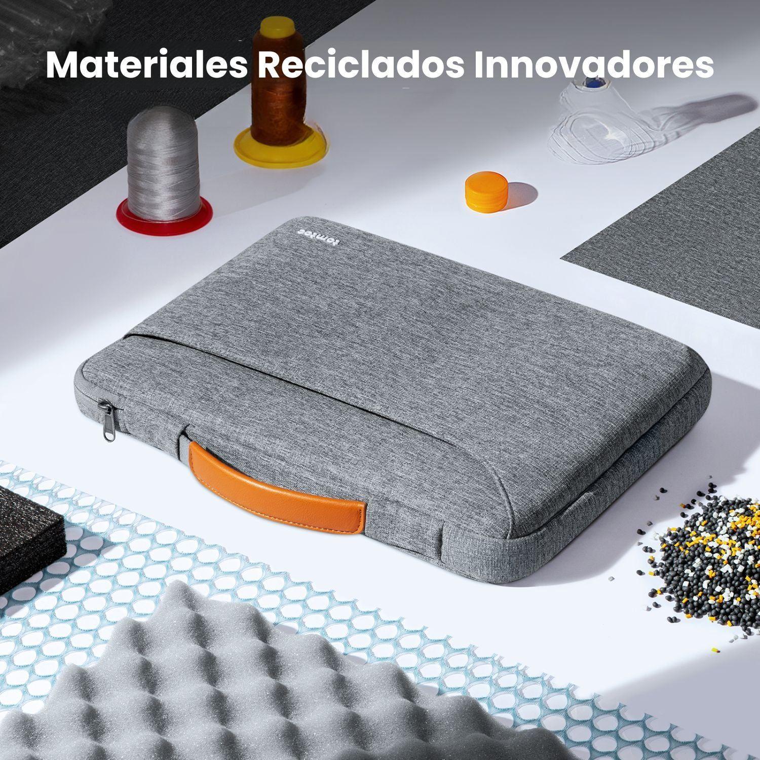 Tomtoc Maletín Defender-A22 para MacBook Neo / Air / Pro 13" Gris-4