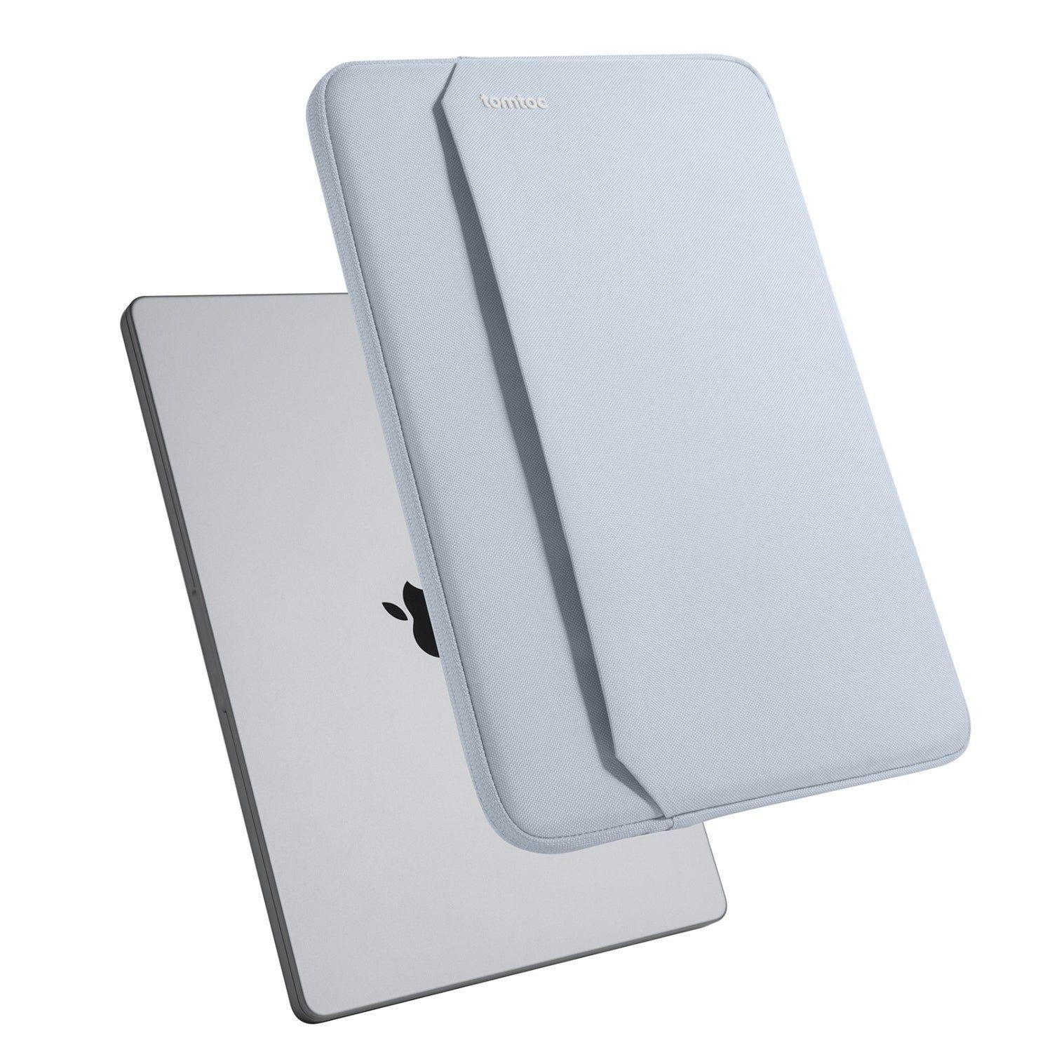 Tomtoc Funda Light-A18 para MacBook Neo/ Air / Pro 13" Azul Niebla-2