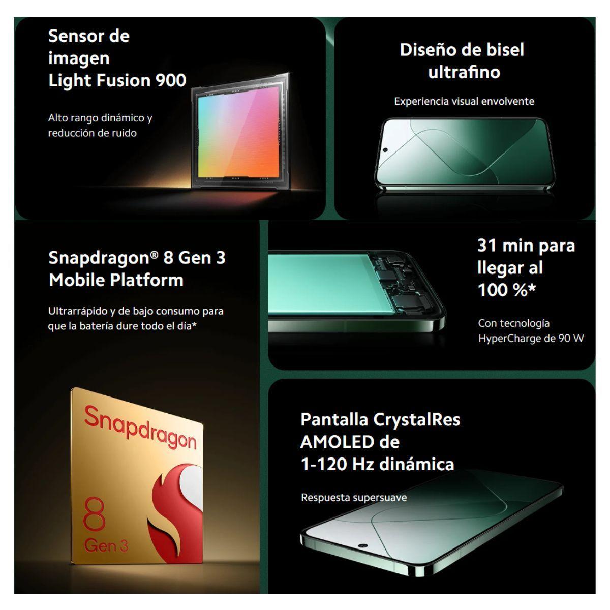 Xiaomi 14 5G 12GB + 512GB Negro-7