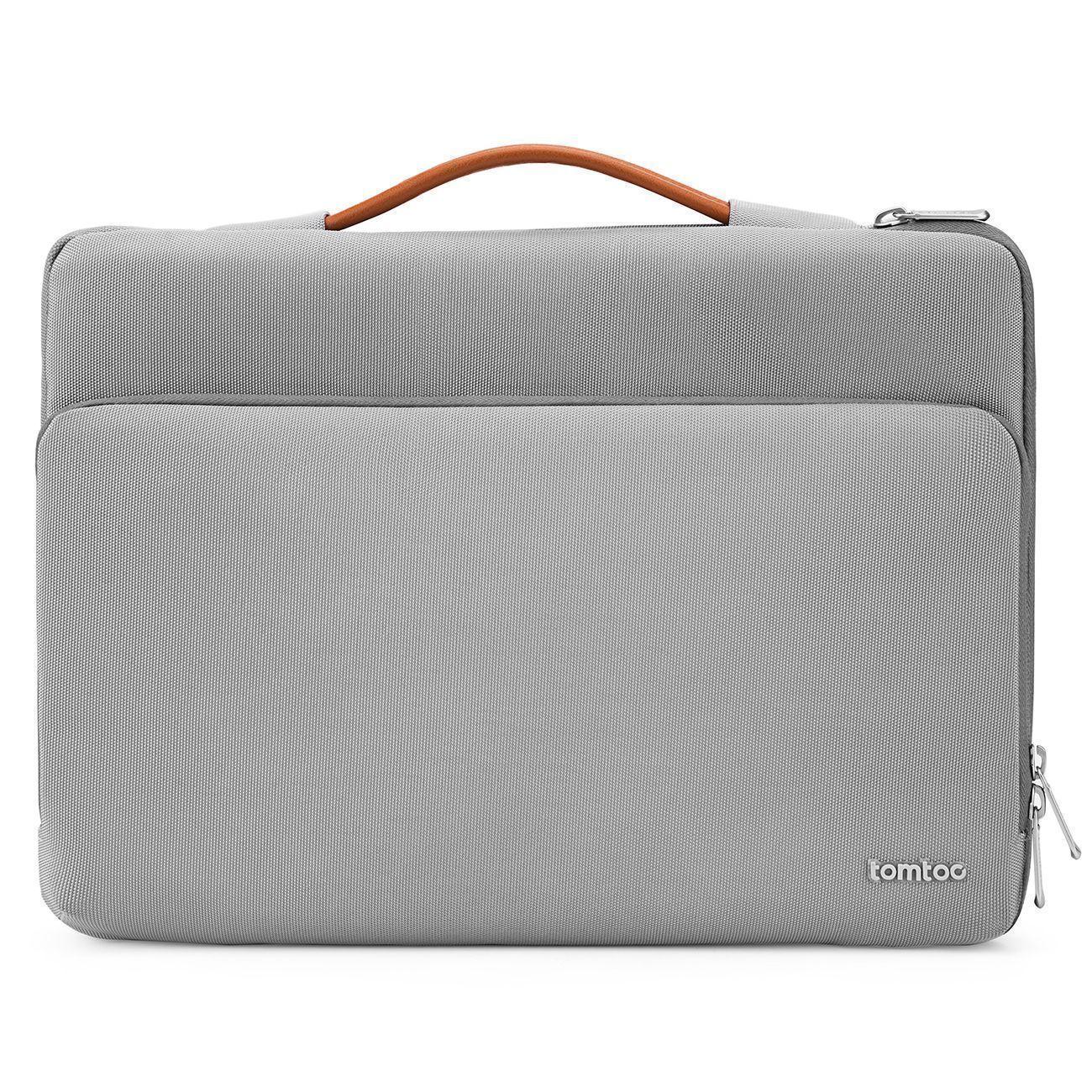 Tomtoc-funda A14 Para 14''Notebook/Macbook- Gris-0
