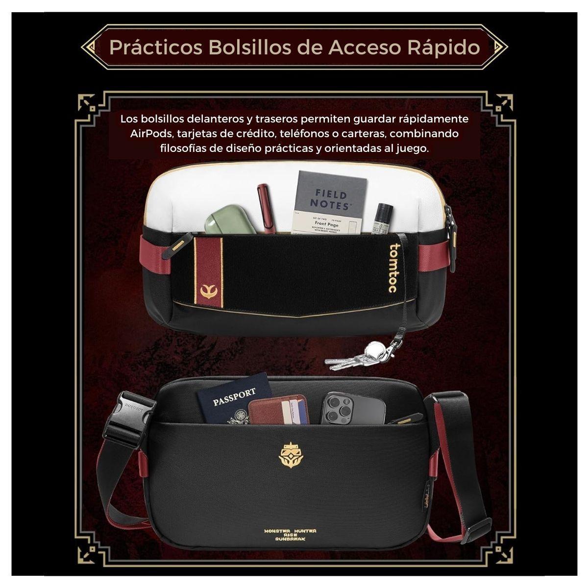 Tomtoc Bolso Sling Monster Hunter Royal Order iPad Pro 11" M-4