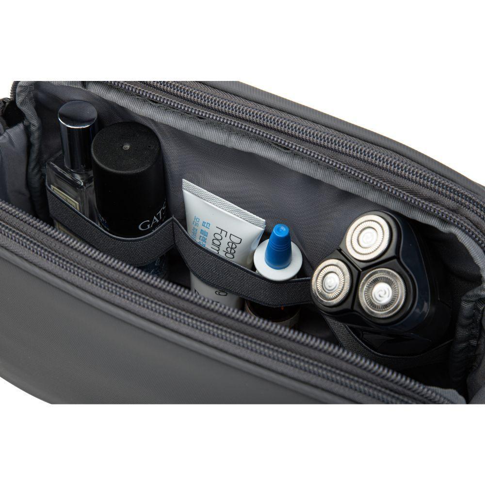 Bagsmart - Neceser de aseo para hombres - Gris-5