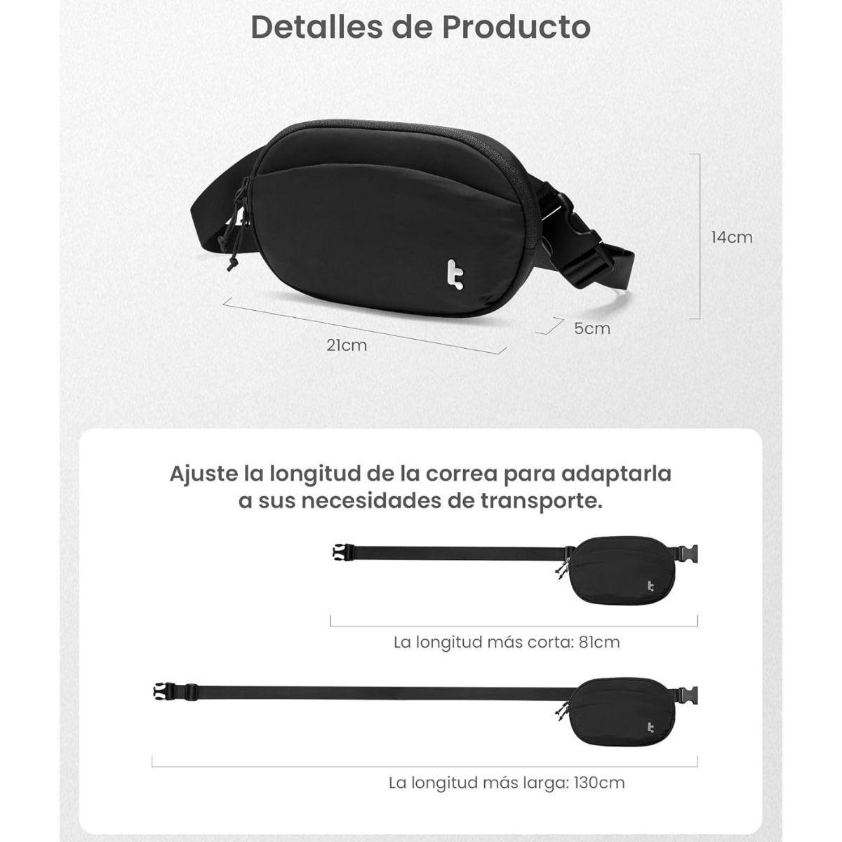 Tomtoc Banano SlingBean-T32 1.5L - Negro-7