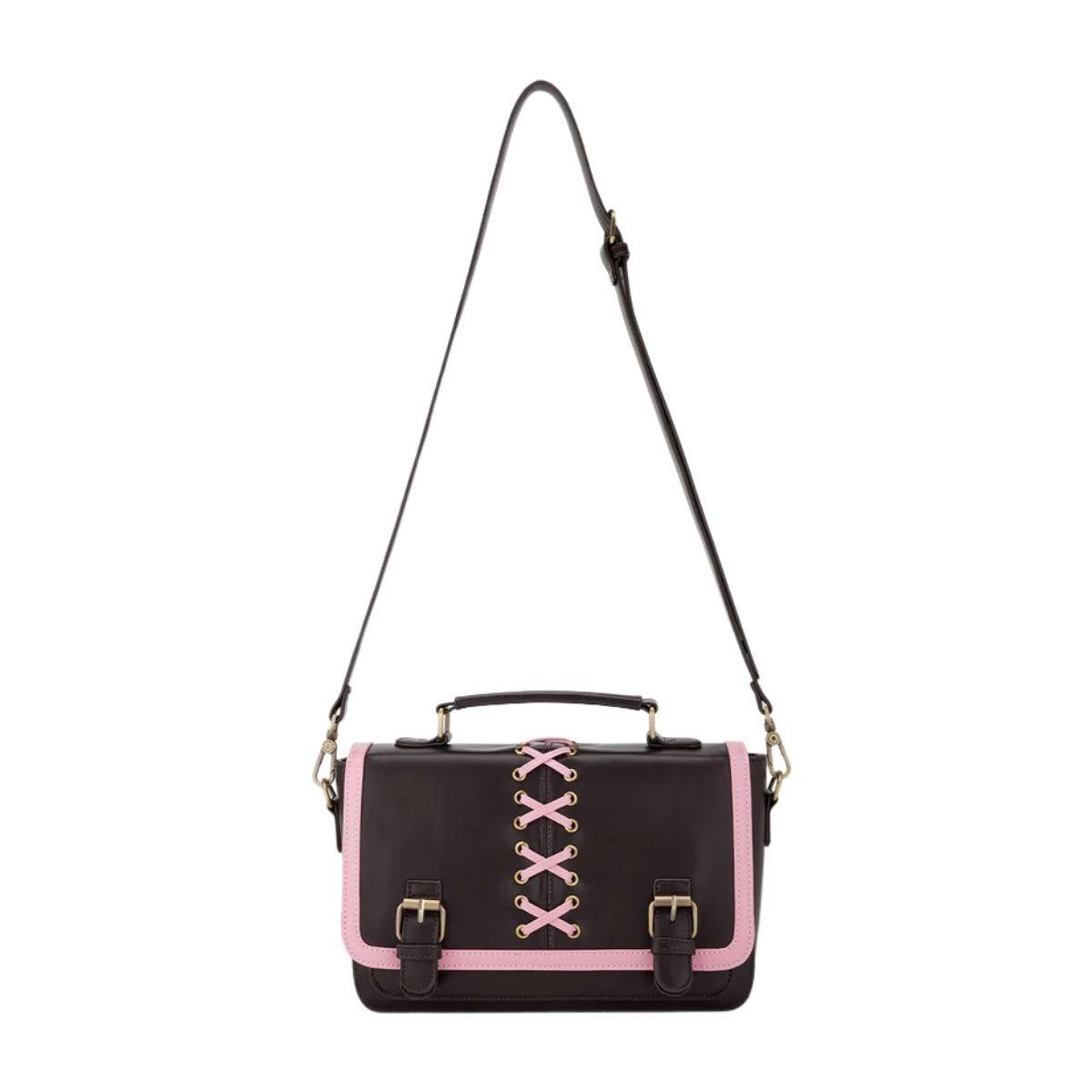 Ecosusi Bolso Mensajero Victoria iPad Mini 7,9"- Rosa Café-3