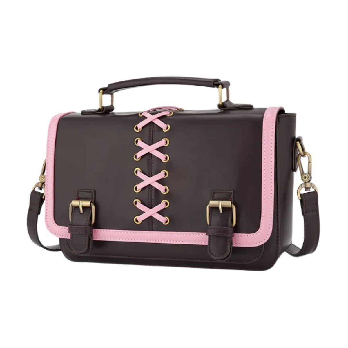Ecosusi Bolso Mensajero Victoria iPad Mini 7,9"- Rosa Café-0