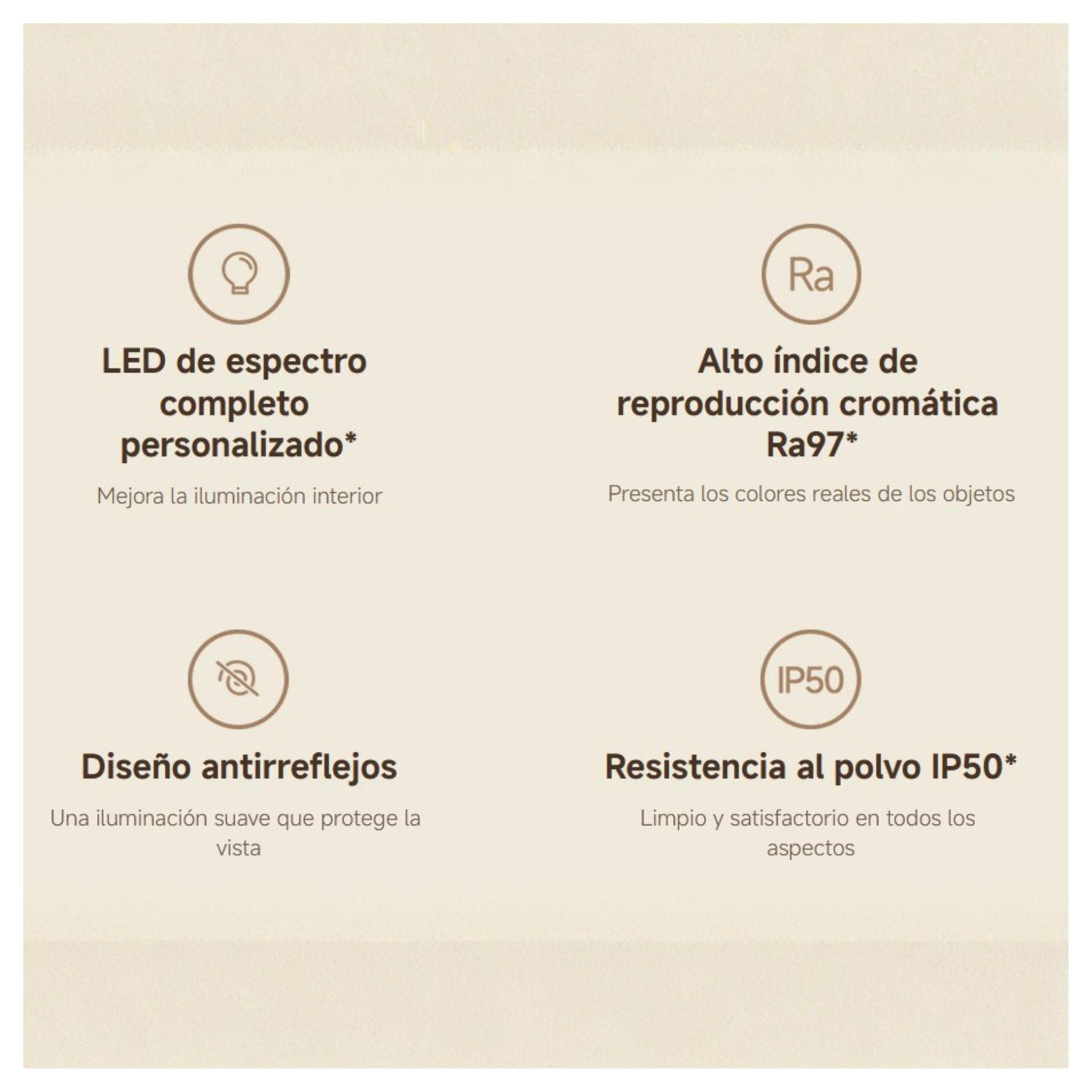 Xiaomi Lámpara de Techo Inteligente D40 LED IP50 Blanco-2