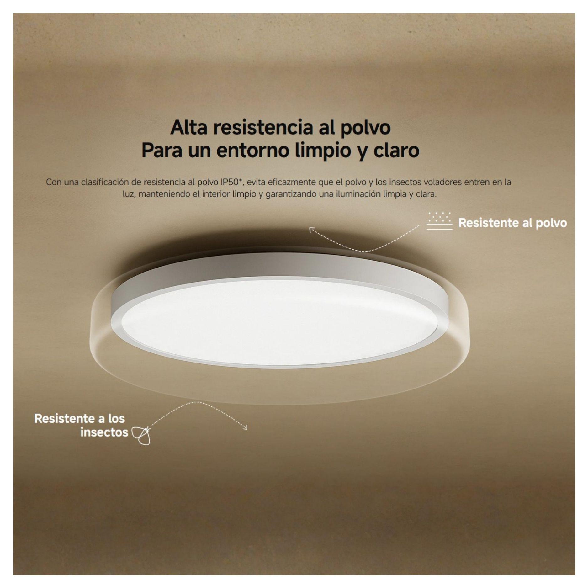 Xiaomi Lámpara de Techo Inteligente D40 LED IP50 Blanco-5