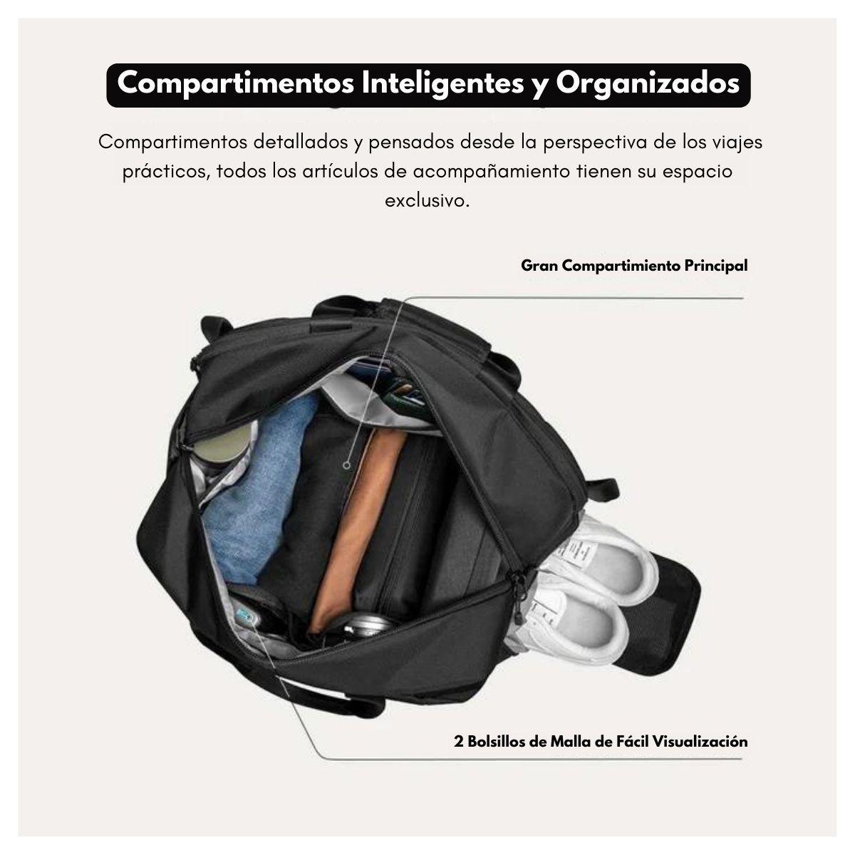 Tomtoc Bolso de Viaje Navigator-T31 para Macbook 16" (30L) - Negro-3