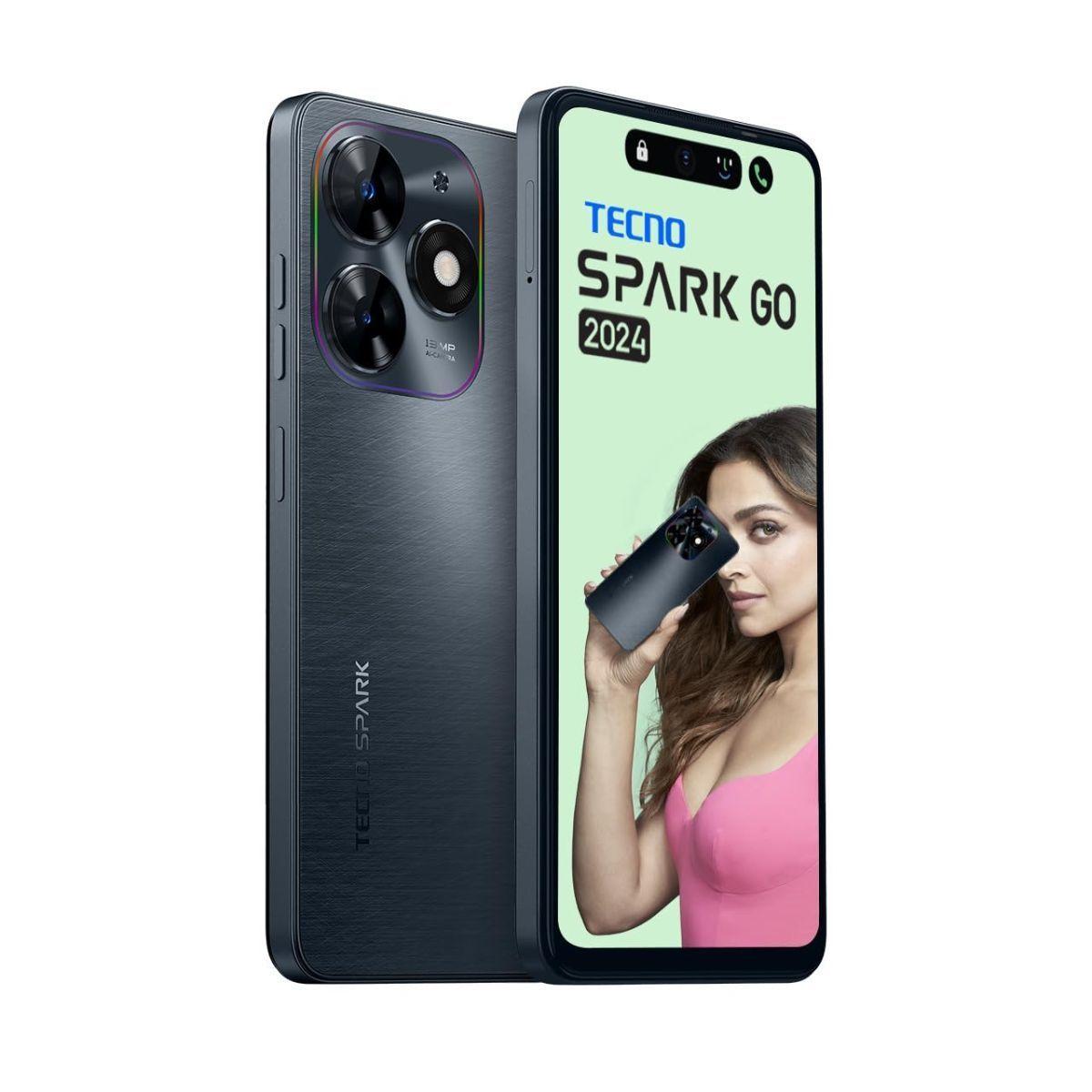 Tecno Spark GO 2024 4G 4GB+128GB Negro Gravedad-4